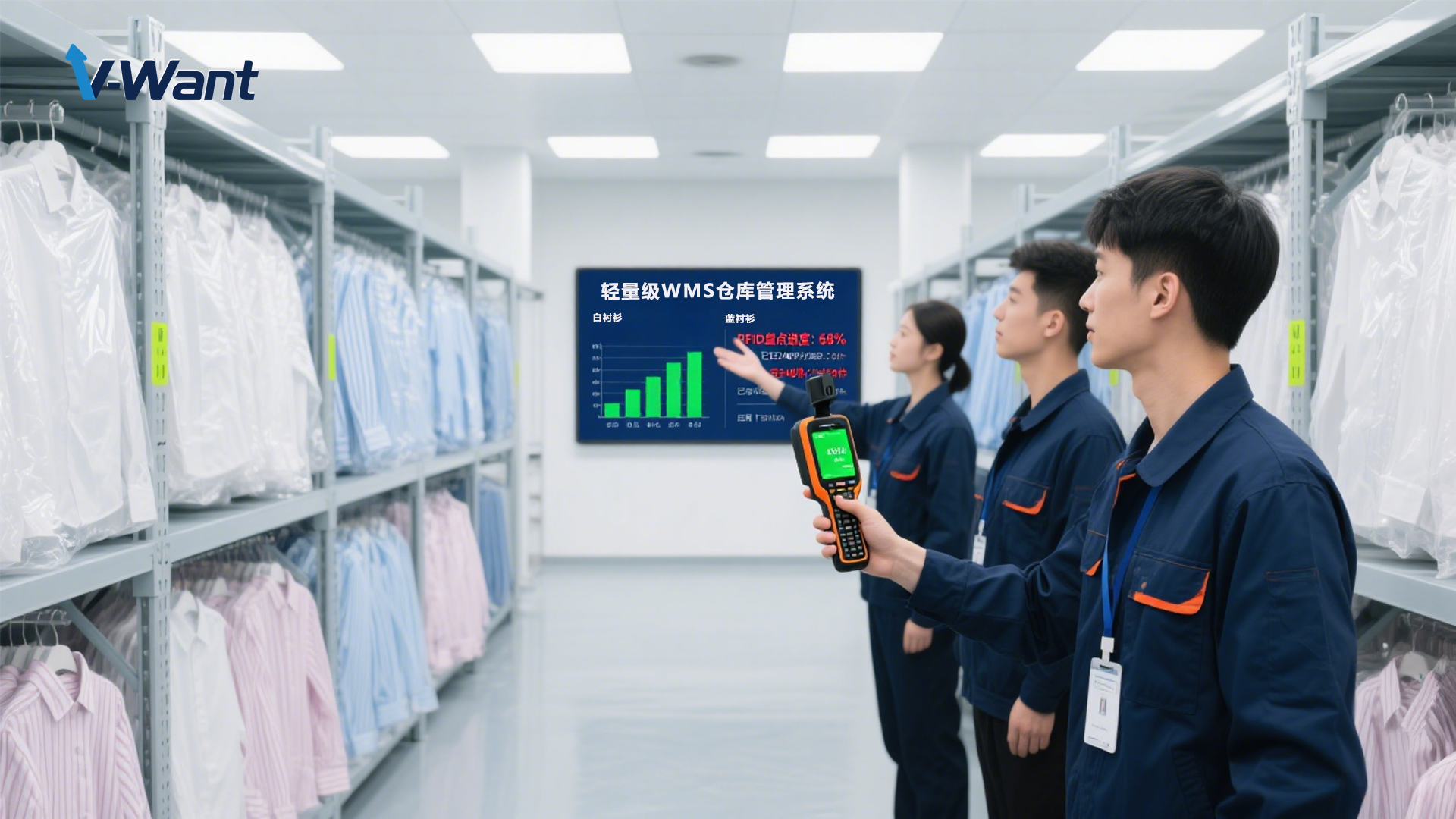 轻量级 WMS + 服装仓库：从入库到发货的全流程数字化解决方案